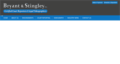 Desktop Screenshot of bryantstingley.com